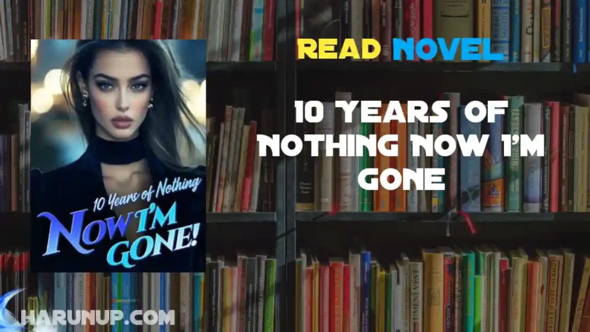 10 Years of Nothing Now I'm Gone Novel