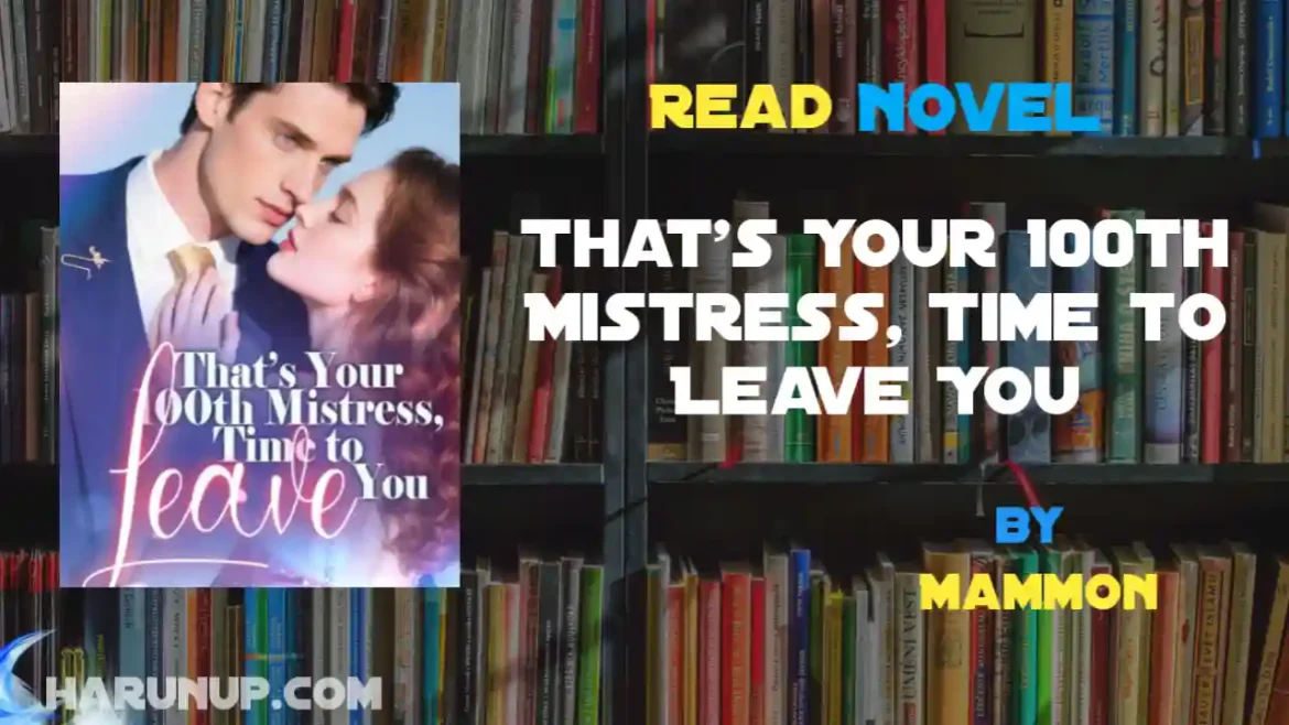 That's Your 100th Mistress, Time to Leave You Novel
